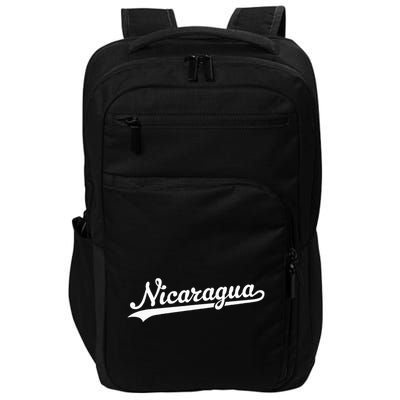 Nicaragua Baseball Jersey Script With Swoosh Impact Tech Backpack