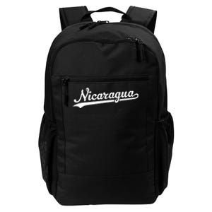 Nicaragua Baseball Jersey Script With Swoosh Daily Commute Backpack