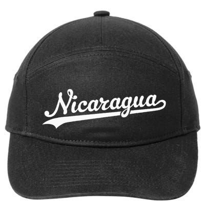 Nicaragua Baseball Jersey Script With Swoosh 7-Panel Snapback Hat