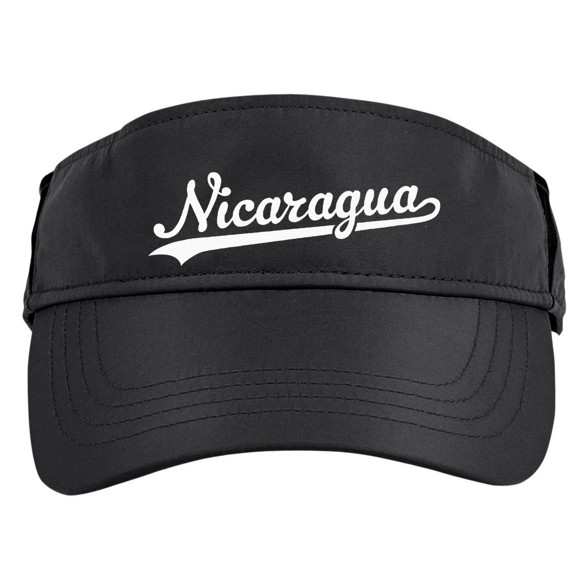 Nicaragua Baseball Jersey Script With Swoosh Adult Drive Performance Visor