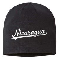 Nicaragua Baseball Jersey Script With Swoosh Sustainable Beanie