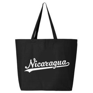 Nicaragua Baseball Jersey Script With Swoosh 25L Jumbo Tote