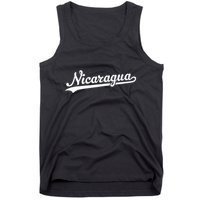 Nicaragua Baseball Jersey Script With Swoosh Tank Top
