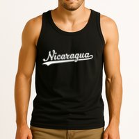 Nicaragua Baseball Jersey Script With Swoosh Tank Top