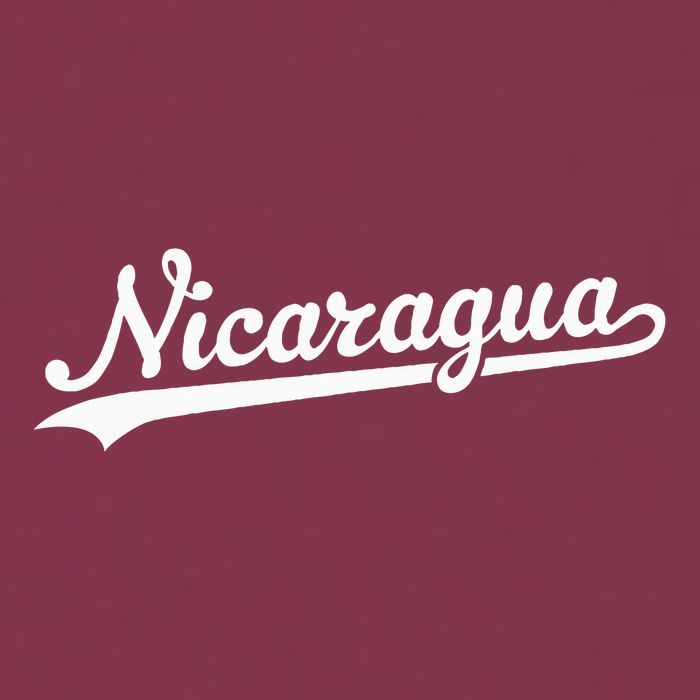 Nicaragua Baseball Jersey Script With Swoosh 16oz Travel Tumbler