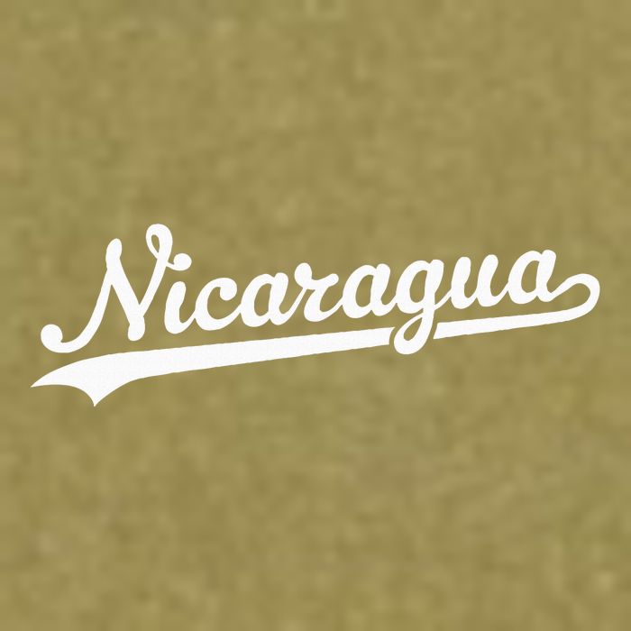 Nicaragua Baseball Jersey Script With Swoosh Garment-Dyed Women's Muscle Tee