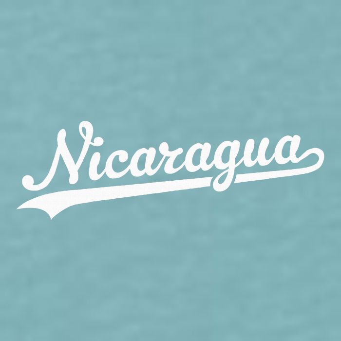 Nicaragua Baseball Jersey Script With Swoosh Sueded Cloud Jersey T-Shirt