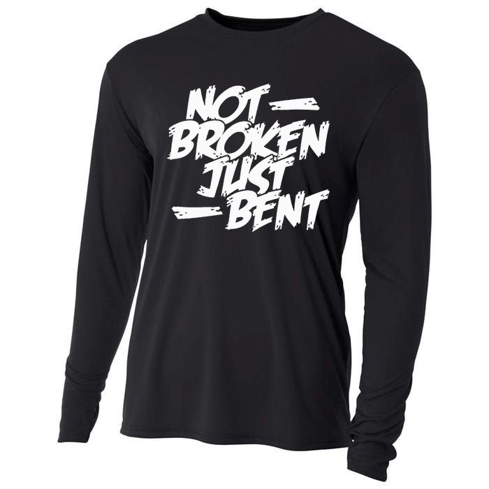 Not Broken Just Bent Relationship Damaged But Not Hopeless Cooling Performance Long Sleeve Crew