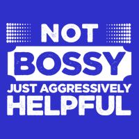 Not Bossy Just Aggressively Helpful Funny Mesh Reversible Basketball Jersey Tank