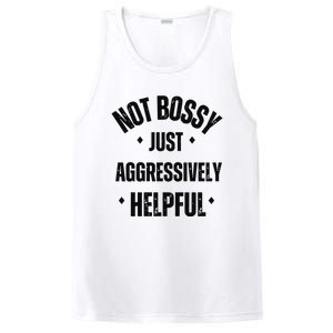 Not Bossy Just Aggressively Helpful PosiCharge Competitor Tank