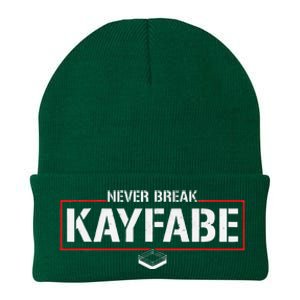 Never Break Kayfabe Pro Wrestling Knit Cap Winter Beanie