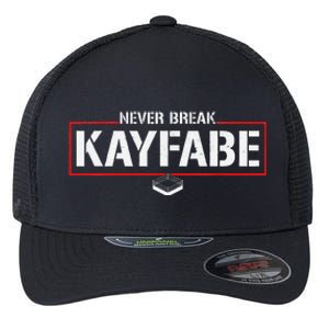 Never Break Kayfabe Pro Wrestling Flexfit Unipanel Trucker Cap