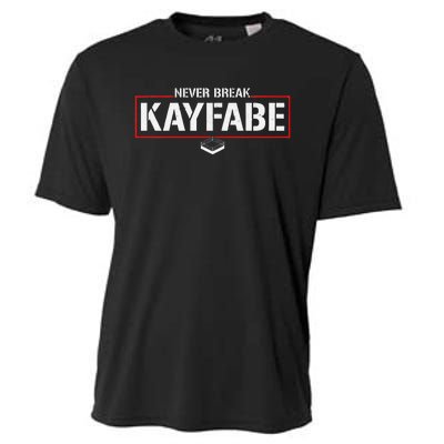 Never Break Kayfabe Pro Wrestling Cooling Performance Crew T-Shirt