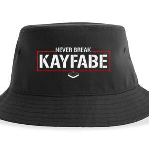 Never Break Kayfabe Pro Wrestling Sustainable Bucket Hat