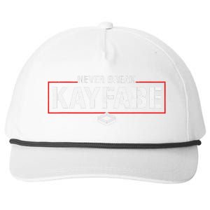 Never Break Kayfabe Pro Wrestling Snapback Five-Panel Rope Hat