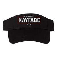 Never Break Kayfabe Pro Wrestling Valucap Bio-Washed Visor