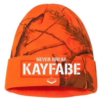 Never Break Kayfabe Pro Wrestling Kati Licensed 12" Camo Beanie