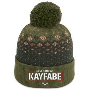 Never Break Kayfabe Pro Wrestling The Baniff Cuffed Pom Beanie