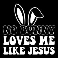 No Bunny Loves Me Like Jesus Cute Easter Impact Tech Backpack