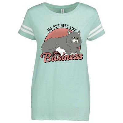 No Business Like Mr. Business Enza Ladies Jersey Football T-Shirt