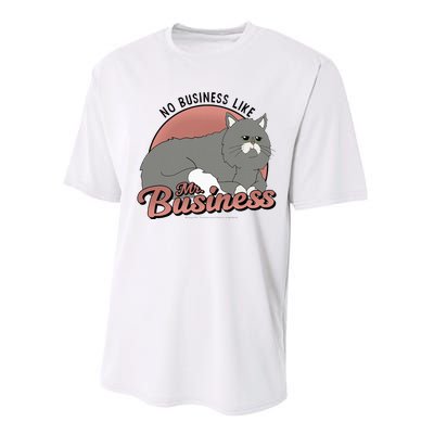 No Business Like Mr. Business Performance Sprint T-Shirt