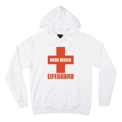 Nude Beach Lifeguard Hoodie