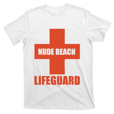 Nude Beach Lifeguard T-Shirt