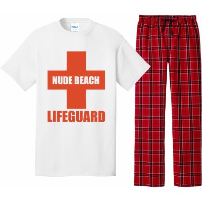 Nude Beach Lifeguard Pajama Set