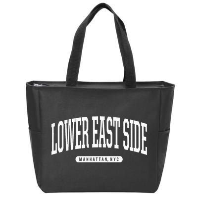 NYC Borough Lower East Side Manhattan New York Zip Tote Bag
