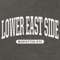 NYC Borough Lower East Side Manhattan New York Cotton Canvas Backpack