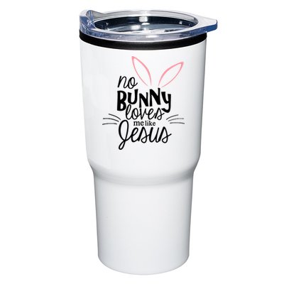 No Bunny Loves Me Like Jesus Easter Tumbler