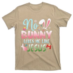 No Bunny Loves Me Like Jesus Easter Christian Religious T-Shirt