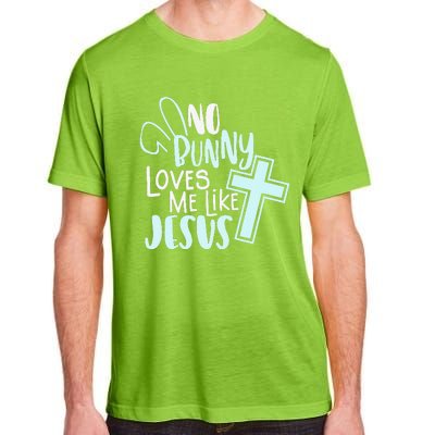 No Bunny Loves Me Like Jesus, Christian Easter Resurrection Adult ChromaSoft Performance T-Shirt