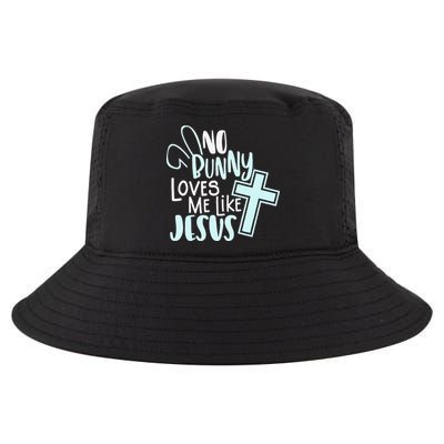 No Bunny Loves Me Like Jesus, Christian Easter Resurrection Cool Comfort Performance Bucket Hat