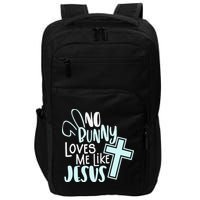 No Bunny Loves Me Like Jesus, Christian Easter Resurrection Impact Tech Backpack