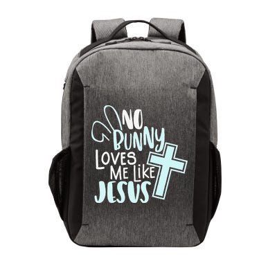 No Bunny Loves Me Like Jesus, Christian Easter Resurrection Vector Backpack