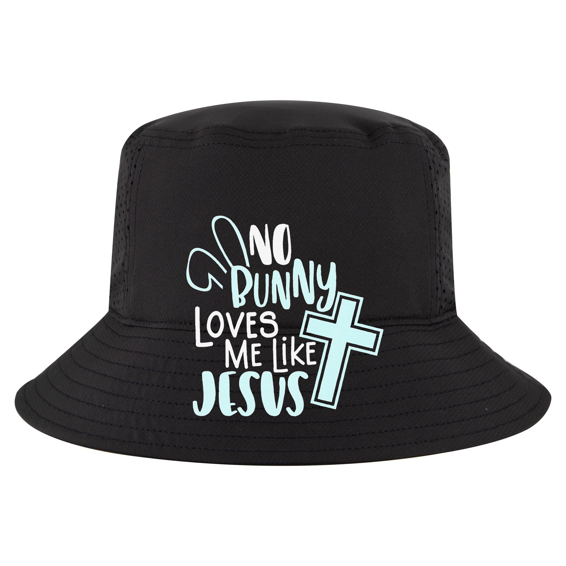No Bunny Loves Me Like Jesus, Christian Easter Resurrection Vector Backpack