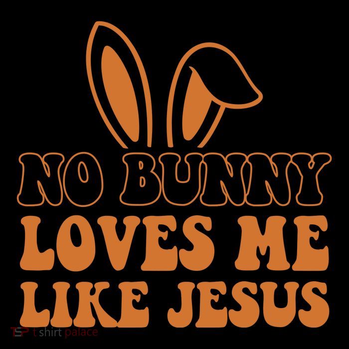 No Bunny Loves Me Like Jesus Easter Bunny Drawstring Bag