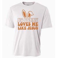 No Bunny Loves Me Like Jesus Easter Bunny Cooling Performance Crew T-Shirt