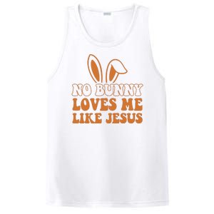 No Bunny Loves Me Like Jesus Easter Bunny PosiCharge Competitor Tank