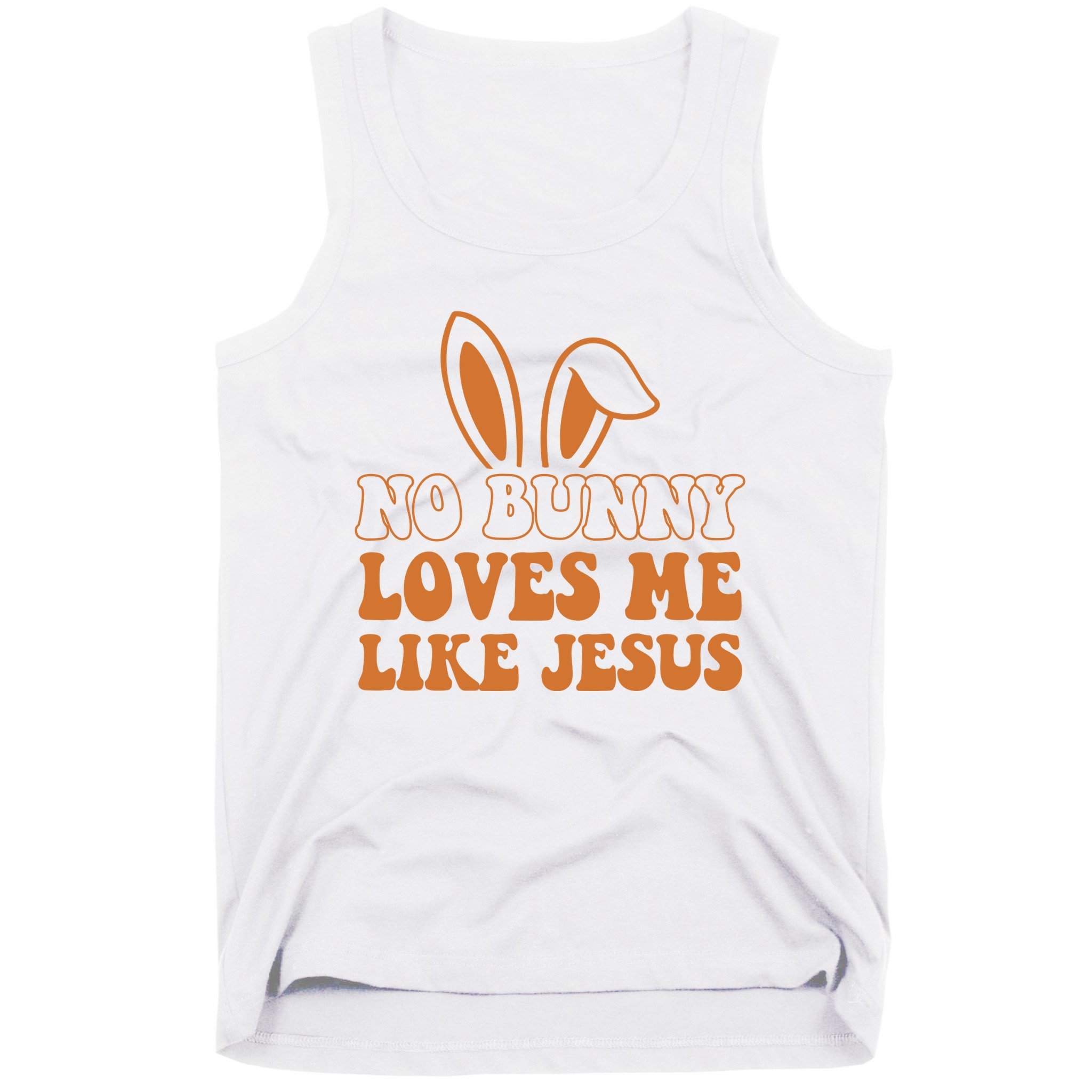 No Bunny Loves Me Like Jesus Easter Bunny Tank Top
