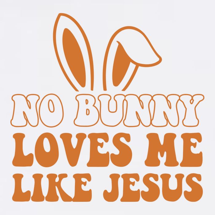No Bunny Loves Me Like Jesus Easter Bunny Visor