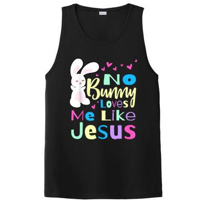 No Bunny Loves Me Like Jesus Jesus Loves Me Easter PosiCharge Competitor Tank