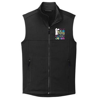 No Bunny Loves Me Like Jesus Jesus Loves Me Easter Collective Smooth Fleece Vest