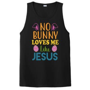 No Bunny Loves Me Like Jesus Easter PosiCharge Competitor Tank