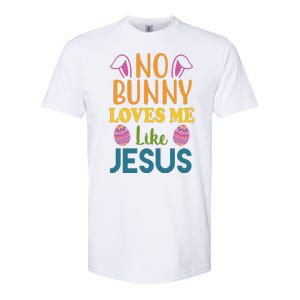 No Bunny Loves Me Like Jesus Easter Softstyle CVC T-Shirt