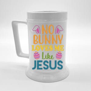 No Bunny Loves Me Like Jesus Easter Beer Stein