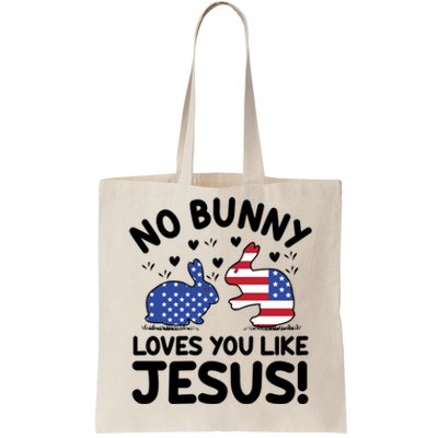 No Bunny Love You Like Jesus Gift Tote Bag