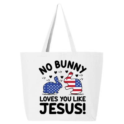 No Bunny Love You Like Jesus Gift 25L Jumbo Tote