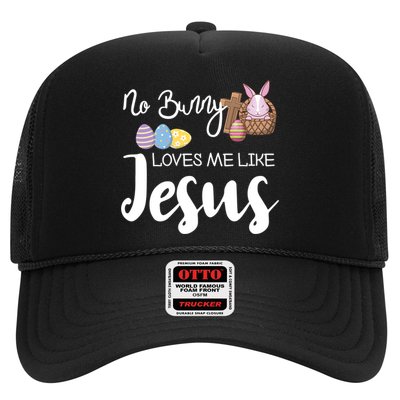 No Bunny Loves Me Like Jesus Easter Christian Graphic Gift Hat